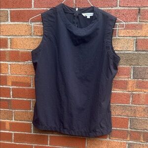 Solumbra Women’s Black Sleeveless UPF Sun Protection Top – Size M